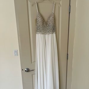 White Long Lulu’s Dress